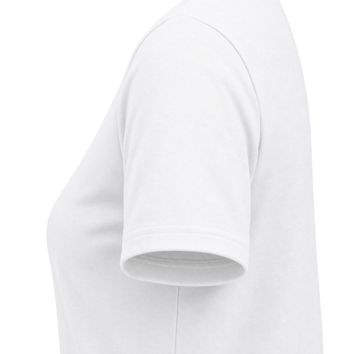Bachata Addict Tee — White tee, left sleeve view